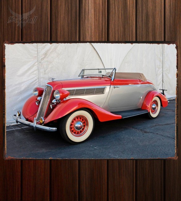 Металлическая табличка Studebaker Dictator Roadster Металлическая табличка Studebaker Dictator Roadster